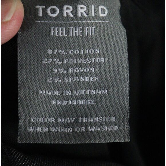 EC Torrid Bombshell Skinny Super Soft size 18R - Picture 4 of 4